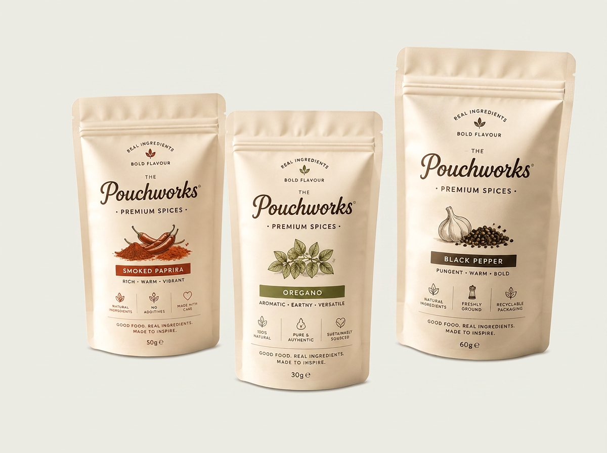 Pouches for Spices & Condiments